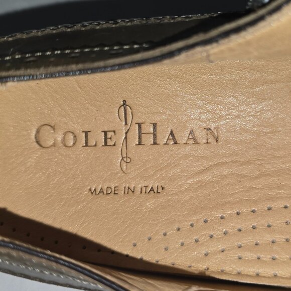 Cole Haan Cambridge Double Monk Strap Clay LeatherOxfords 12 M Made in Italy - Picture 7 of 11
